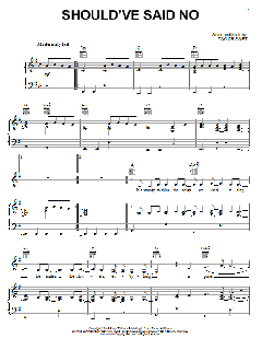 Should've Said No von Taylor Swift (Download) 