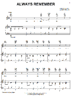 Always Remember von Andrae Crouch (Download) 