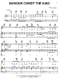 Saviour Christ The King von Hillsong (Download) 