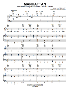 Manhattan von Lorenz Hart (Download) 