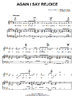 Again I Say Rejoice von Israel Houghton (Download) 
