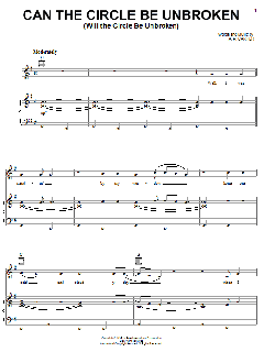 Can The Circle Be Unbroken (Will The Circle Be Unbroken) von Alabama (Download) 