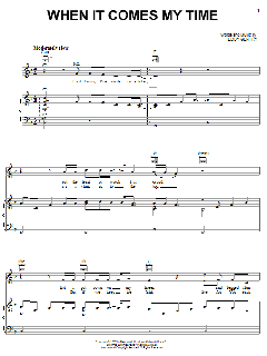 When It Comes My Time von Alabama (Download) 