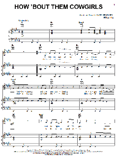 How 'Bout Them Cowgirls von Casey Beathard (Download) 