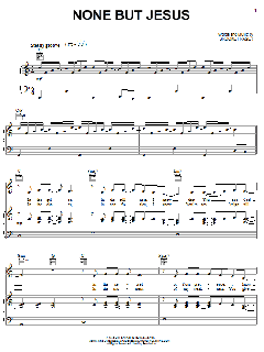None But Jesus von Christy Nockels (Download) 