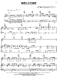 Welcome von Christina Aguilera (Download) 