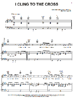 I Cling To The Cross von Paul Baloche (Download) 