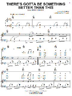 There's Gotta Be Something Better Than This von Cy Coleman (Download) 