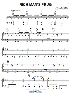 Rich Man's Frug von Cy Coleman (Download) 