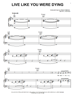 Live Like You Were Dying von Tim McGraw (Download) 