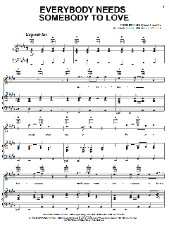 Everybody Needs Somebody To Love von Wilson Pickett (Download) 