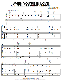 When You're In Love von Johnny Mercer (Download) 