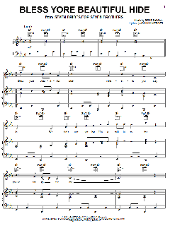 Bless Your Beautiful Hide von Johnny Mercer (Download) 