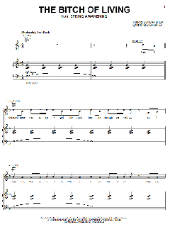The Bitch Of Living von Duncan Sheik (Download) 