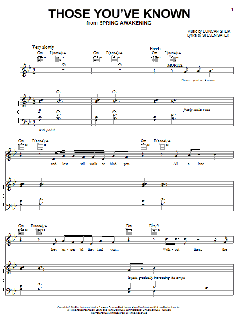 Those You've Known von Duncan Sheik (Download) 