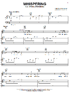 Whispering von Duncan Sheik (Download) 