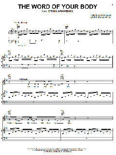 The Word Of Your Body von Duncan Sheik (Download) 