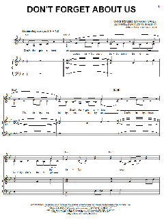 Don't Forget About Us von Mariah Carey (Download) 