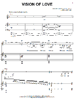 Vision Of Love von Mariah Carey (Download) 
