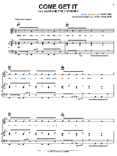 Come Get It von Alvin and the Chipmunks (Download) 