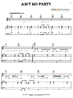 Ain't No Party von Alvin and the Chipmunks (Download) 