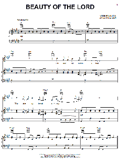 Beauty Of The Lord von Jared Anderson (Download) 