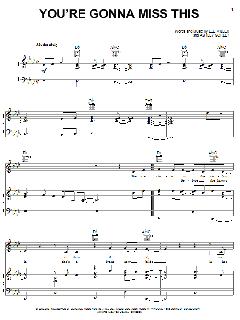 You're Gonna Miss This von Trace Adkins (Download) 