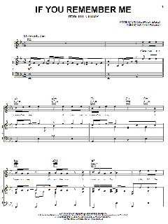 If You Remember Me von Marvin Hamlisch (Download) 