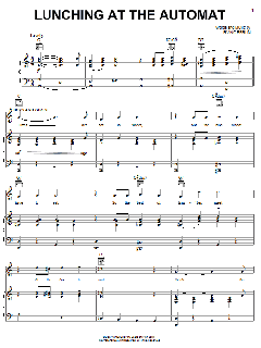 Lunching At The Automat von Irving Berlin (Download) 