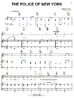 The Police Of New York von Irving Berlin (Download) 
