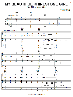 My Beautiful Rhinestone Girl (My Rhinestone Girl) von Irving Berlin (Download) 