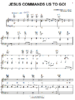 Jesus Commands Us To Go von Keith Green (Download) 