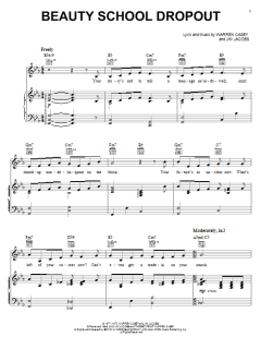 Beauty School Dropout von Frankie Avalon (Download) 