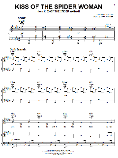 Kiss Of The Spider Woman von Fred Ebb (Download) 
