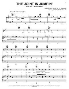 The Joint Is Jumpin' von Andy Razaf (Download) 