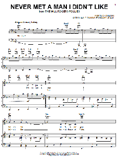 Never Met A Man I Didn't Like von Cy Coleman (Download) 