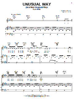 Unusual Way (In A Very Unusual Way) von Maury Yeston (Download) 