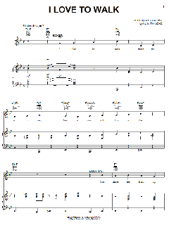 I Love To Walk von Alf Clausen (Download) 