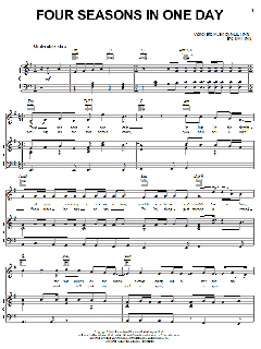 Four Seasons In One Day von Crowded House (Download) 