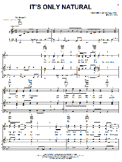 It's Only Natural von Crowded House (Download) 
