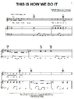 This Is How We Do It von Ricky Walters (Download) 