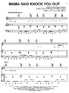 Mama Said Knock You Out von James Smith (Download) 