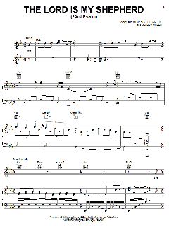 The Lord Is My Shepherd von Keith Green (Download) 
