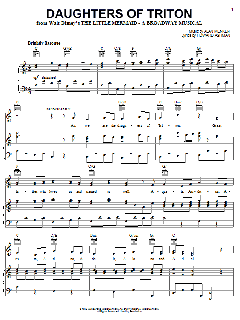 Daughters Of Triton von Alan Menken (Download) 