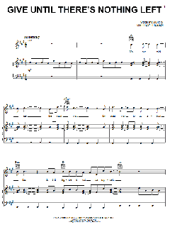 Give Until There's Nothing Left von Relient K (Download) 