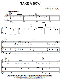 Take A Bow von Leona Lewis (Download) 