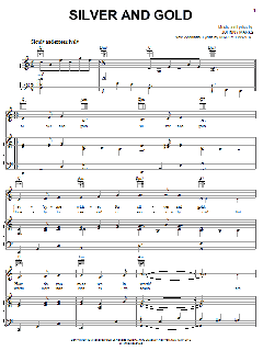 Silver And Gold von Johnny Marks (Download) 