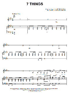 7 Things von Miley Cyrus (Download) 