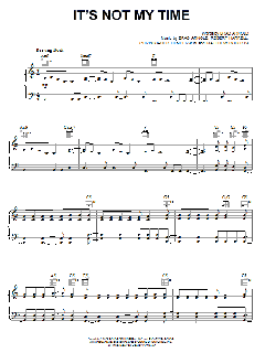 It's Not My Time von 3 Doors Down (Download) 