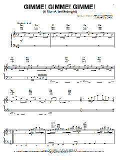 Gimme! Gimme! Gimme! (A Man After Midnight) von ABBA (Download) 